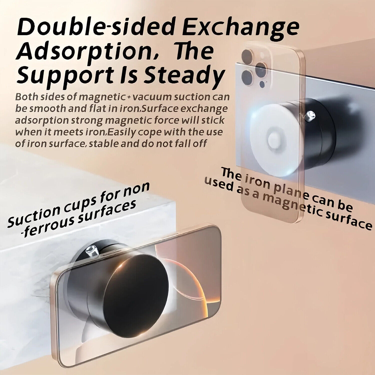 Dabfavshop Ultimate Suction Car Mount for Secure Hold