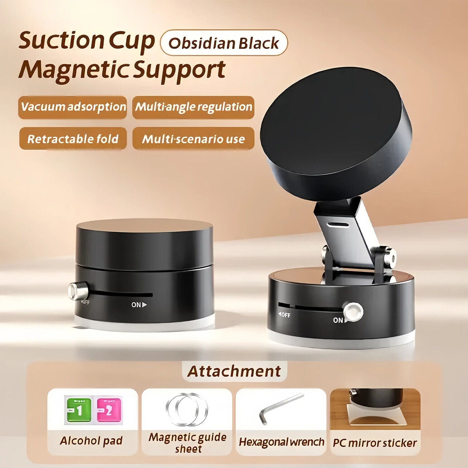 Dabfavshop Ultimate Suction Car Mount for Secure Hold
