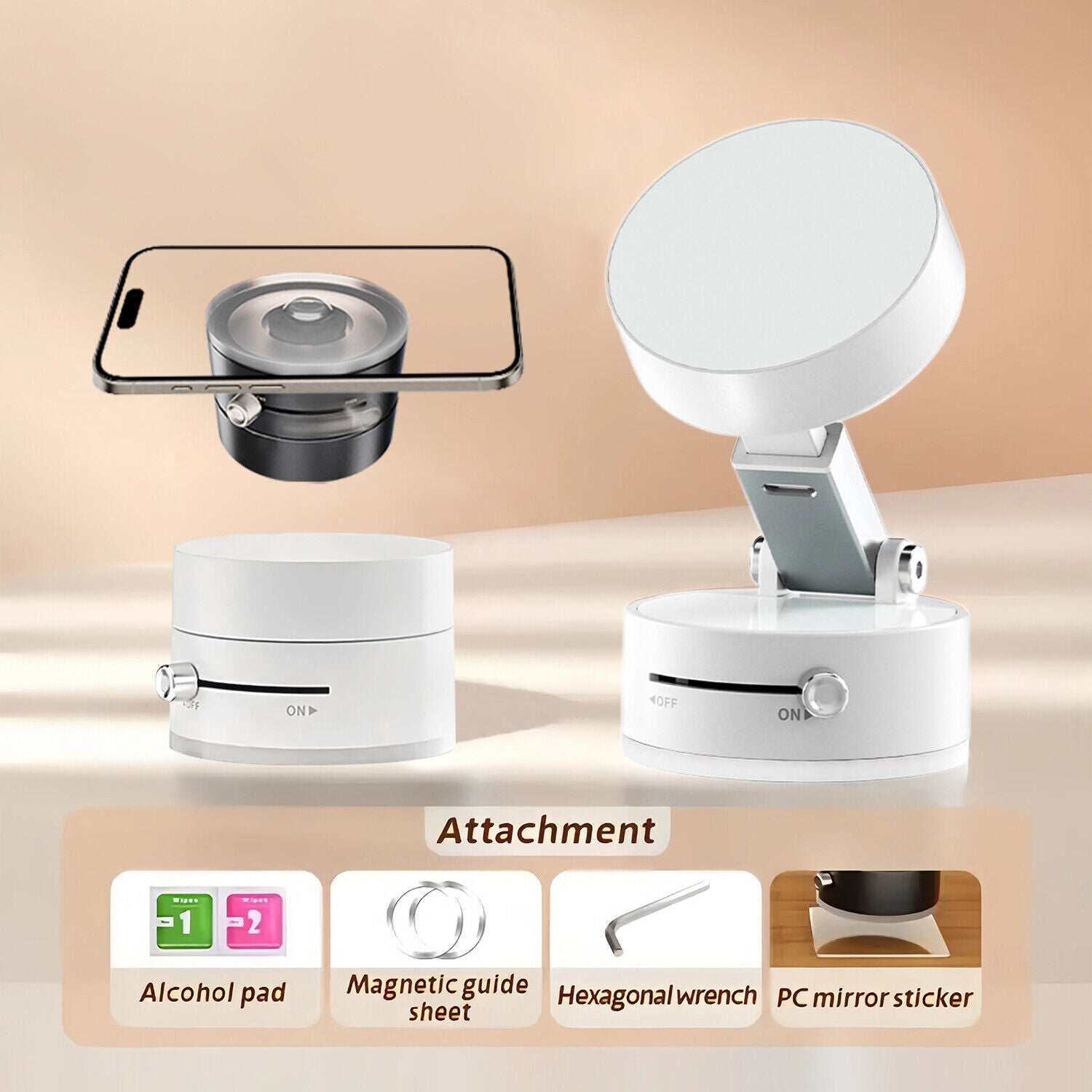 Dabfavshop Ultimate Suction Car Mount for Secure Hold